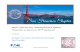 Beyond Commissioning: Optimizing Electrical Systems files/Chapters/San Francisc… · electrical systems should be performed annuallyprior to shutdown. 20.17.5.1 All critical electrical