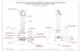 PLAYER STRATOCASTER® HSS FLOYD ROSE® …...PLAYER STRATOCASTER® HSS FLOYD ROSE® (114-9402-XXX/114-9403-XXX) PARTS LIST REF# DESCRIPTION PART NUMBER Page 2 of 6 COPYRIGHT - 2018