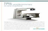 Fidex: CT, DR, and fluoroscopy in one machine Animage_25spreads.pdf · machine: computed tomography (CT), digital radiography (DR), and fluoroscopy. Fidex can also be configured as