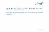 Mobile 4th Generation Intel Core™ Processor Family...Mobile 4th Generation Intel® Core Processor Family Datasheet – Volume 2 of 2 Supporting 4th Generation Intel® Core Processor