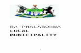 Ba-Phalaborwa Local Municipality and... · Web viewBA-PHALABORWA LOCAL MUNICIPALITY SUBSISTENCE & TRAVELING POLICY 2018/19 TAX YEAR UPGRADE INDEX 1. Objectives 2. Legal Requirements