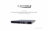 4-Channel Embedded Digital Video Recorder5 3. FEATURES Video system auto detection Auto detects video input (NTSC/ PAL) and supports combine use of color and b/w cameras. Supports