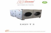 indoor air quality and energy saving TECHNICAL DATA...TECHNICAL DATA VENTILATION UNIT WITH HEAT RECOVERY FOR COMMERCIAL AND INDUSTRIAL BUILDINGS indoor air quality and energy saving