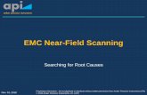 API Near-Field Scanning · 2018-11-01 · Emission Scanning: Conclusion • EMI scanning is a powerful tool for identifying near-field sources. • The scanned data can be exported