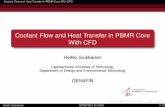 Coolant Flow and Heat Transfer in PBMR Core With CFD · 2012-03-26 · Coolant Flow and Heat Transfer in PBMR Core With CFD Coolant Flow and Heat Transfer in PBMR Core With CFD Heikki