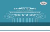 A Plain English ETHICS GUIDE - City of Providence · A Plain English ETHICS GUIDE for City of Providence Employees and Officials. 2 This handbook is designed to provide a brief overview