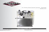 Air Pump Foam Brush System - Demand DUFB A-Dservice.dultmeier.com/files/manual/M-0838.pdf · 2017-02-27 · Air Pump Foam Brush System - Demand DUFB_A-D Owner’s Manual #0838 122915