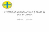 INVESTIGATING EBOLA VIRUS DISEASE IN BATS IN indepth- ... Ebola Virus Disease •Ebola is a disease cause by the ebola virus •Ebola virus disease (EVD) first appeared in 1976 in
