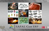 SAFAL Cast ERPSAFAL Cast ERP MODULES Forms Description Fields to be used Lead Management Used for generate and maintain leads Party Details, Item Name, Lead Source, Taken y etc ...