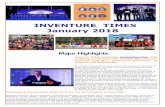 INVENTURE TIMES January 2018 · area using machine learning on sensor data about 8+ gases. It ... These included making Parfait, Roti Roll, Biscuit Nutella mix, Bhel ... Poori and