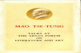 MAO TSE-TUNG - BANNEDTHOUGHT.NET · 2015-09-21 · in the Selected Works of Mao Tse-tung, Volume III, published by the People's Publishing House, Peking, in May 1953. Printed in the
