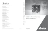 AH500 Industrial Automation Headquarters...2016/08/15  · AH500 Motion Control Module Manual 2016-08-15 Industrial Automation Headquarters Delta Electronics, Inc. Taoyuan Technology