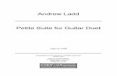 Andrew Ladd Petite Suite for Guitar Duet - copy-us · Andrew Ladd Petite Suite for Guitar Duet copy-us 1426 Copyrighted by the Publishers / All Rights Reserved. Please copy! copy-us