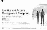 Identity and Access Management Blueprint · 2018-11-20 · 1. Identity and Access Management (IAM) blueprint 2. Work packages summary 3. Identity life-cycle layer work packages (extract)