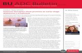 ADC Bulletin - Boston University...BU ADC Bulletin Boston University Alzheimer’s Disease Center Funded by the National Institute on Aging CLINICAL TRIALS UPDATE: Immune therapies