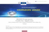 H2020 Programme Guide for Applicants · 2019-04-11 · H2020 Programme Guide for Applicants Marie Skłodowska-Curie Actions Individual Fellowships (IF) Version 1.2 11/04/2019 Disclaimer