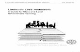 Landslide Loss Reduction - FEMA.gov...DISCLAIMER This document has been reviewed by the Federal Emergency Management Agency and approved for publication. The contents do not necessarily