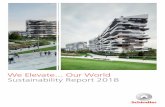 Schindler - Sustainability Report 2018...goals by attracting, developing, and retaining diverse talents. Schindler wants to provide a working environment that enables people to thrive