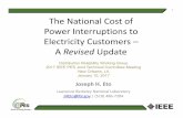 The NationalCost of Power Interruptions to Electricity ...grouper.ieee.org/groups/td/dist/sd/doc/2017-01-10 National Cost of... · The NationalCost of Power Interruptions to Electricity