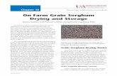 OnFarm Grain Sorghum Drying and Storage - uaex.edu · Figure 101. Freshly harvested grain sorghum. drying and storage equipment for other grains. This chapter outlines the basics
