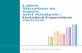 Labor Situation in Japan and Analysis - JIL · 2017-06-13 · comprehensive research projects regarding labour issues and policies, both domestically and internationally, and capitalize