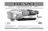 REVO - LOW PROFILE 35 DRILL...REVO Low Profile 35 - Revised 290612 REVO - LOW PROFILE 35 DRILL ORIGINAL INSTRUCTIONS G & J Hall Tools Inc, 830 Hanley Industrial Court, Brentwood, MO