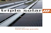 triple solar · 2020-03-23 · Triple Solar assembly instruction PVT heat pump panels March 2020 Figure 5.1 -b Pitched roof alignment diagram (dimensions in mm) The lengths can differ