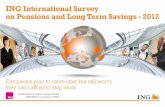 International report prepared by TNS NIPO on behalf of ING · 2019-05-29 · August 2012 ING International Survey on Pensions and Long Term Savings - 2012 2 . Executive Summary .