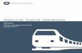 National Transit Database 2017 Glossary...recording transactions and reporting their effects. An example of an accounting system is the ... service portion of the is considered eligible
