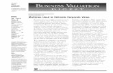 to articles on Business matters. BY ERIK IE AND EIDI IE Multiples … · 2016-10-25 · IN THIS ISSUE BUSINESS VALUATION DIGEST VOLUME 9 ISSUE 2 OCTOBER 2003 BY ERIK LIE AND HEIDI