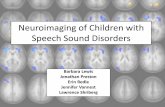 Neuroimaging of Children with Speech Sound Disorders · Session Introduction Barbara Lewis, Ph.D. CCC- SLP. Professor, Communication Sciences. Case Western Reserve University. bxl@case.edu.