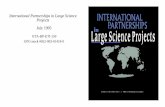 International Partnerships in Large Science Projects2 | International Partnerships in Large Science Projects This background paper, requested by the Chair-man and Ranking Minority