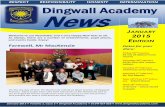 EDITION - Dingwall Academy · 2015-01-29 · Premier League Trip Report Last weekend a group of S1-3 footballers went on a arclays Premier Football Trip with TransWorldSoc-cer. Despite