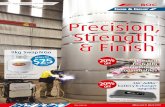 Precision, Strength & Finish...Precision, Strength & Finish 9kg Swap N Go Selected TIG & MIG accessories & onsumablec s 3M Adflo baertty & charger upgrade See page 7 for details. See