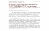 BRIDGING GOVERNMENTAL RELATIONS IN URBAN MANAGEMENT… · 2017-07-27 · BRIDGING GOVERNMENTAL RELATIONS IN URBAN MANAGEMENT: CASES OF SOLID WASTE MANAGEMENT AND CLIMATE CHANGE IN