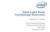 Intel Light Peak Technology Overview - Stanford Universityweb.stanford.edu/class/ee380/Abstracts/101027-lightpeak-slides.pdf · Intel Light Peak Technology Overview Prashant R. Chandra