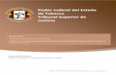 Poder Judicial del Estado de Tabasco Tribunal Superior de Justiciatsj-tabasco.gob.mx/resources/pdf/transparencia/60ea... · 2018-05-25 · Poder Judicial del Estado de Tabasco Tribunal