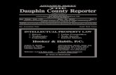 THE Dauphin County Reporter · 2012-05-21 · ADVANCE SHEET THE Dauphin County Reporter (USPS 810-200) AWEEKLY JOURNAL CONTAINING THE DECISIONS RENDERED IN THE 12th JUDICIAL DISTRICT