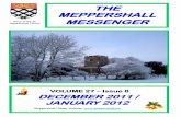 THE MEPPERSHALL MESSENGER - Amazon S3...Arms of the de Meppershall Family THE MEPPERSHALL MESSENGER VOLUME 27 – Issue 8 DECEMBER 2011 / JANUARY 2012 Meppershall Village Website: