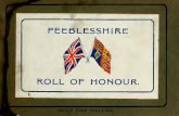 Peebleshire roll of honour : being names of men connected with … · 2013-04-30 · iv. PEEBLESSHIREROLLOFHONOUR. IncludedintheRollarethenamesofseveralmenwhohavebeen …