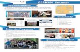 CENTRE fOR LANGUAGE STUDIES CLS GERMAN Deutsch · 2016-06-20 · Advanced Level: German 5, German 6, German Studies I & German Studies II Our Modules There are no special entry requirements
