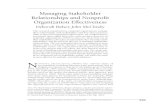Managing stakeholder relationships and nonprofit organization …download.clib.psu.ac.th/datawebclib/e_resource/trial... · 2019-02-28 · Managing Stakeholder Relationships and Nonproﬁt