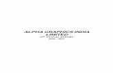 ALPHA GRAPHICS INDIA LIMITED - Moneycontrol.comalpha graphics india ltd. 24th annual report-2016-17 notes:- a member entitled to attend and vote is entitled to appoint a proxy to attend