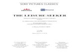 THE LEISURE SEEKER - sonyclassics.comsonyclassics.com/theleisureseeker/theleisureseeker_presskit.pdf · Winnebago Indian they christened “The Leisure Seeker” was a beloved family