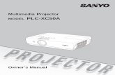 Multimedia Projector - Panasonic · This Multimedia Projector is designed with the most advanced technology for portability, durability, and ease of use. This projector utilizes built-in