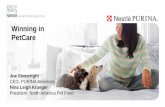 Winning in PetCare...3 CHF 82.5 bn CHF 118 bn 2018 2023 Category outlook * % of 2018 category sales Source: Euromonitor 2019 edition - Pet care includes only dog & cat food Global