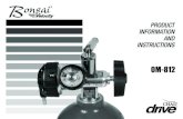 PRODUCT INFORMATION AND INSTRUCTIONS...The BONSAI® VELOCITY pneumatic oxygen conserver includes a combination of a low-pressure regulator and an oxygen conserver It is designed for