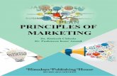 PRINCIPLES · 2018-12-26 · PREFACE We are pleased to present the book on Principles of Marketing to the students of F.Y. BMS (Semester-II), University of Mumbai. The book has been