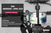 OWI ABERDEEN t APRIL 2019 · Weatherford ©2018 Weatherford International plc. All rights reserve d. IGLS Case History t UK The IGLS system was deployed in an efficient and professional