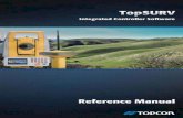 TopSURV Reference Manual - ToppTOPO A/SP/N 7010-0492 TOC i Table of Contents Appendix A Preface ..... xvii Terms and Conditions .....